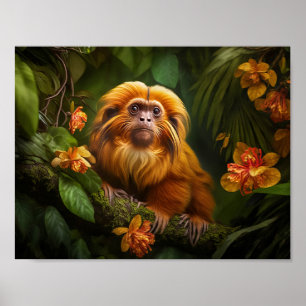 Lion Tamarin  Poster
