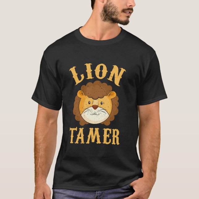 Lion Tamer  Circus  Lion Tamer Costume T-Shirt (Front)