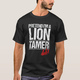 Lion Tamer Classic Animal Teacher Trainer T-Shirt