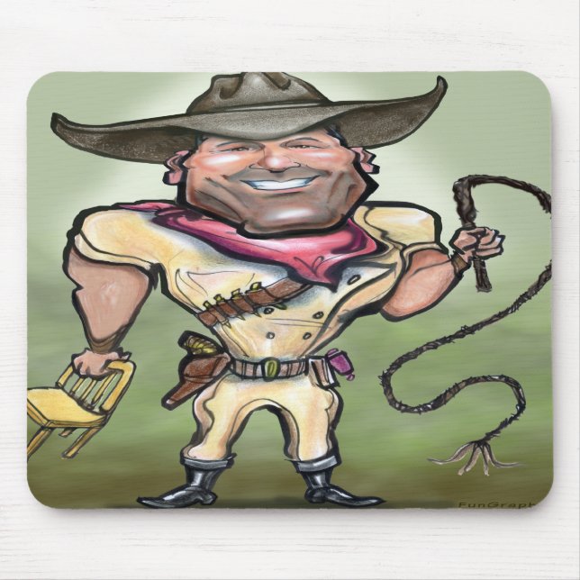 Lion Tamer Mouse Mat (Front)