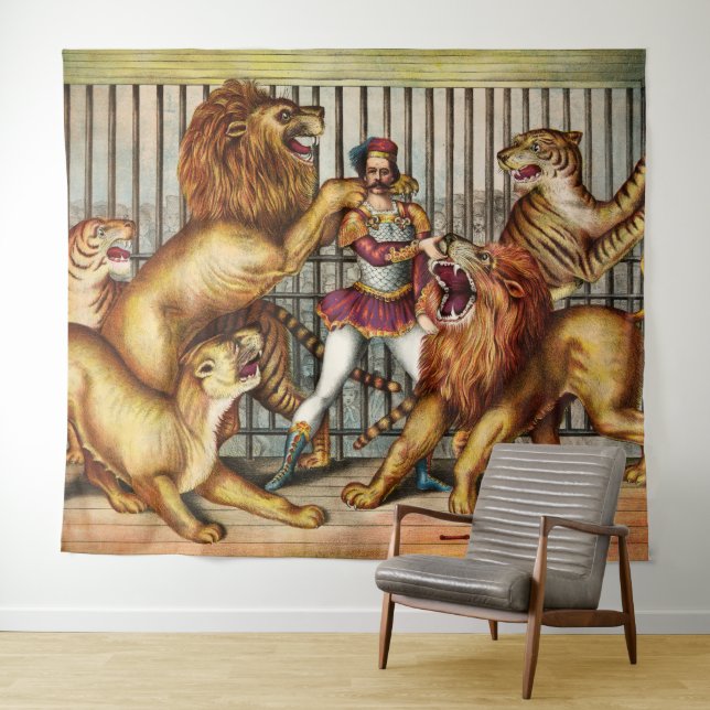 Lion Tamer  Tapestry (In Situ (Horizontal))