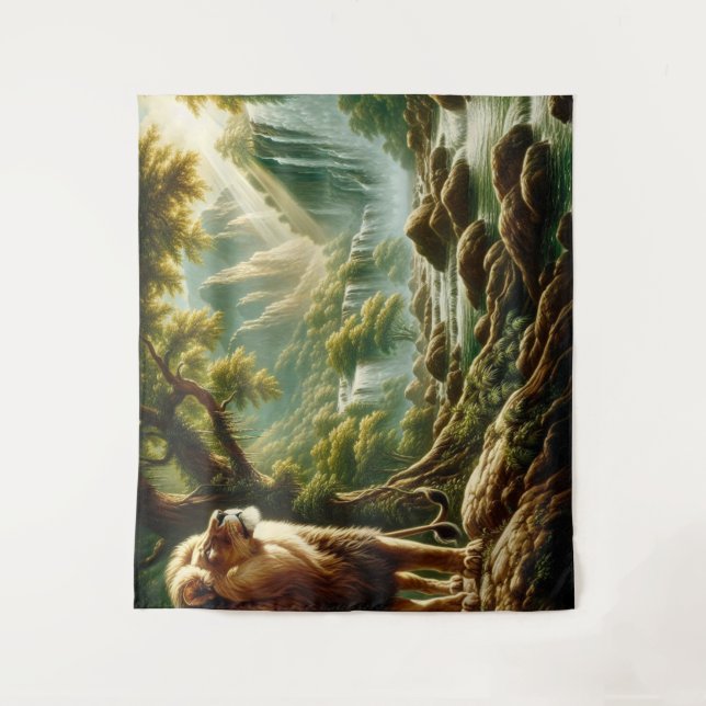 Lion Tapestry (Front)