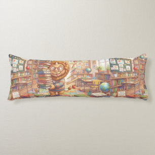 Lion Teacher Classroom – A Cosy World Of Books  Body Cushion