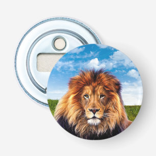Lion The King of Forest-15475 Bottle Opener
