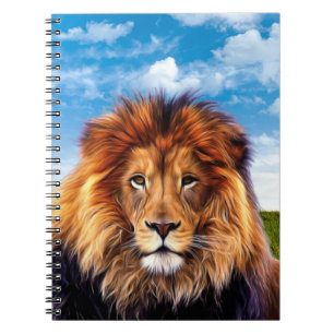 Lion The King of Forest Notebook
