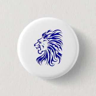 Lion the King of the jungle,lion lover gifts,lion  3 Cm Round Badge