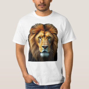 Lion The Master of Bravery Men's Value T-Shirt