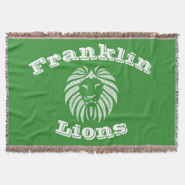 Lion Throw Blanket (Front)