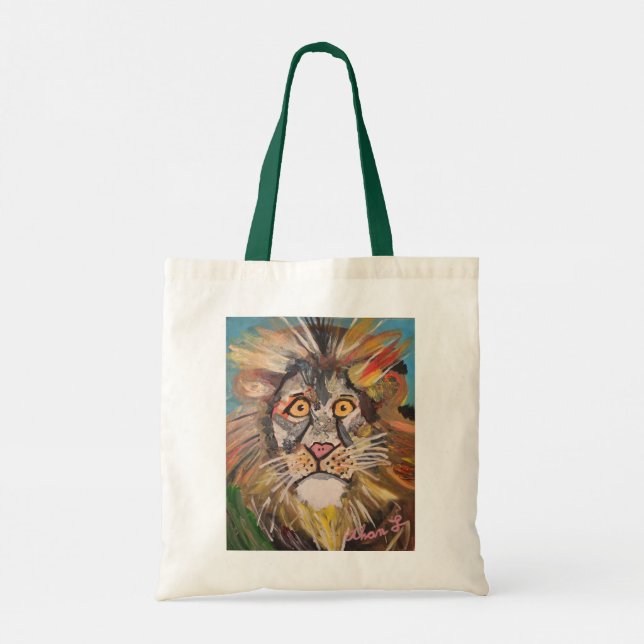 Lion/Tiger Tote Bag (Back)
