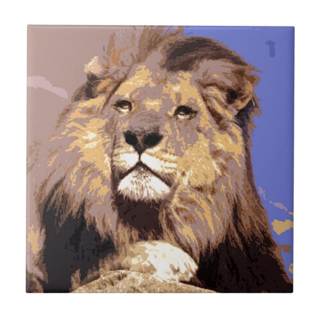Lion Tile (Front)