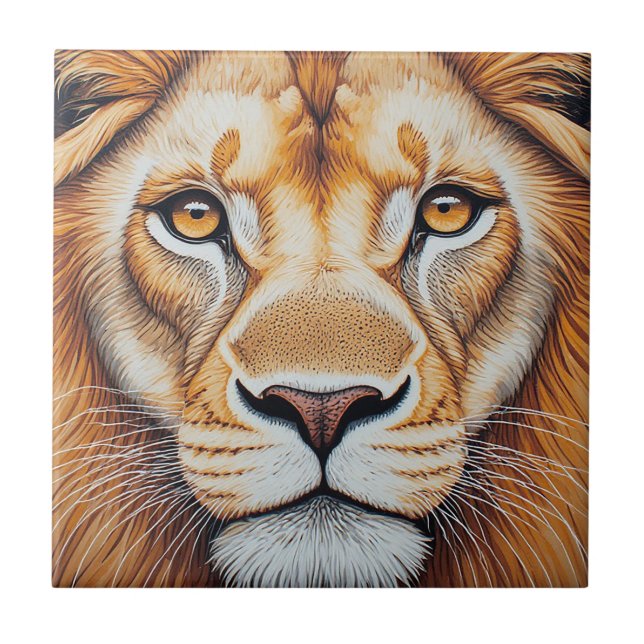 Lion Tile (Front)