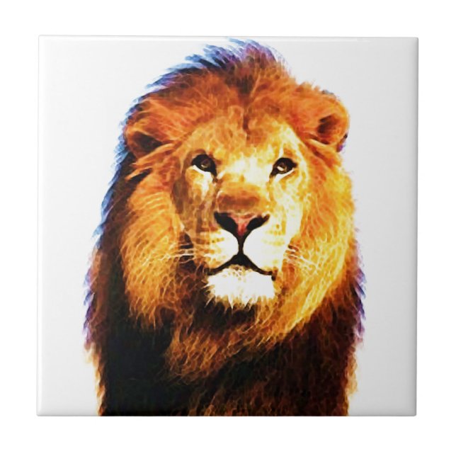 Lion Tile (Front)