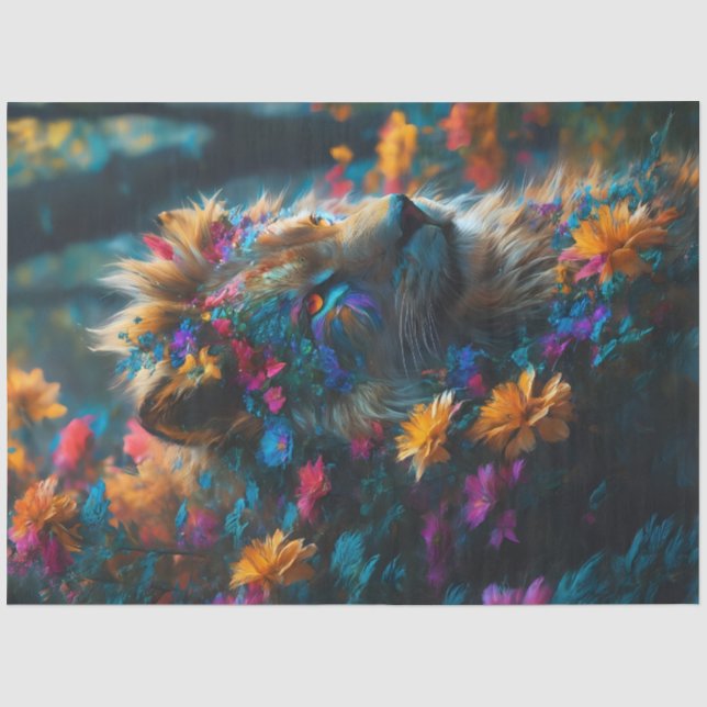 Lion Tissue Paper (Front)