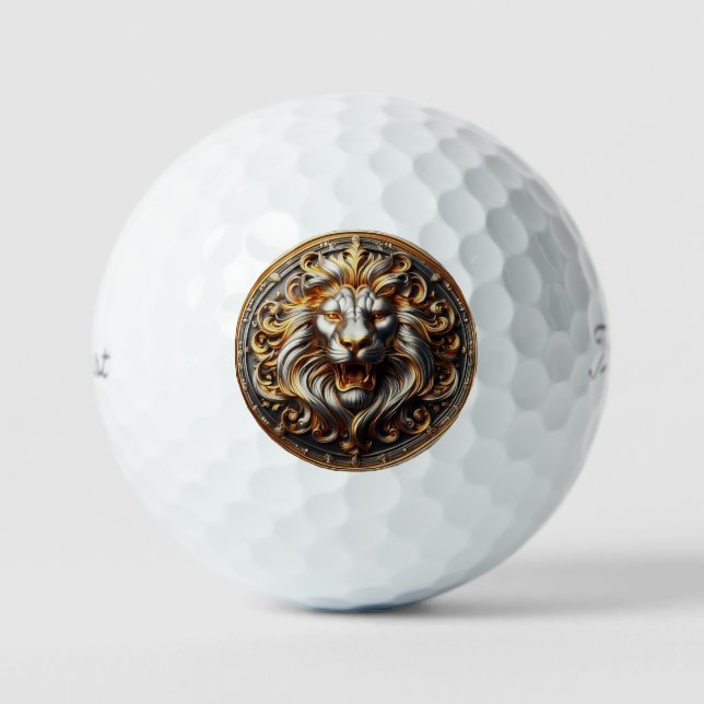 Lion Titleist Pro V1 Golf Balls (Front)