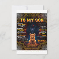Lion To My Son Sometimes It's Hard Dad