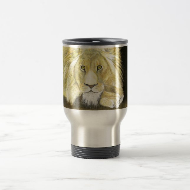 Lion Travel Mug (Center)