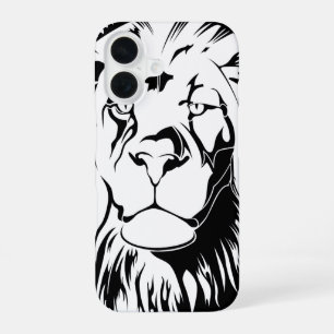 Lion Tribal 002 iPhone 16 Case