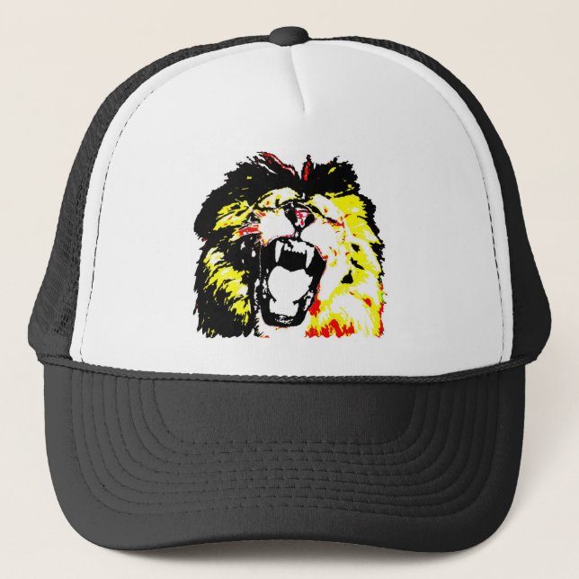 Lion Trucker Hat (Front)