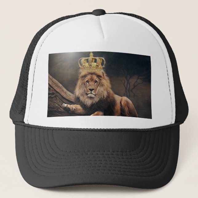 Lion Trucker Hat (Front)