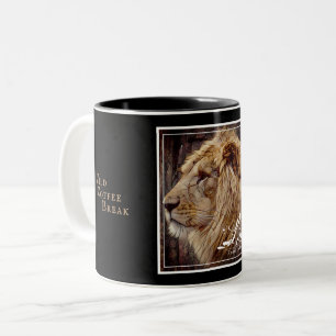 Lion [Two-tone Mug] Two-Tone Coffee Mug