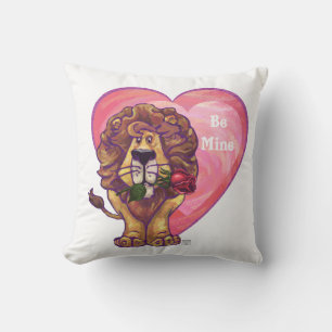 Lion Valentine's Day Cushion
