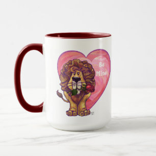 Lion Valentine's Day Mug