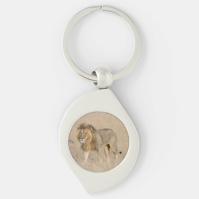 Lion walking key ring (Front)