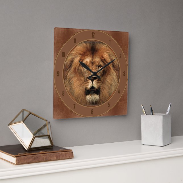 Lion 🦁 Wall Clock (Office)