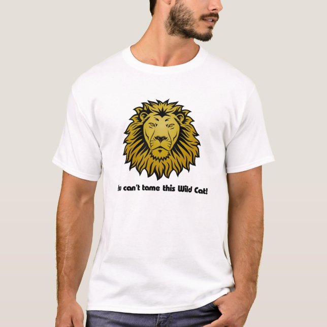 Lion Wild Cat T-Shirt (Front)