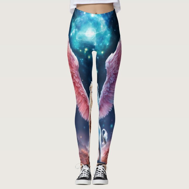 Lion Wing design legging (Front)