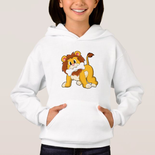 Lion with Bone (Front)