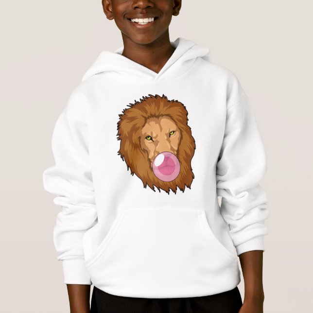Lion with Bubble gum (Front)