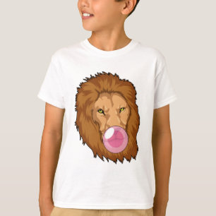 Lion with Bubble gum T-Shirt
