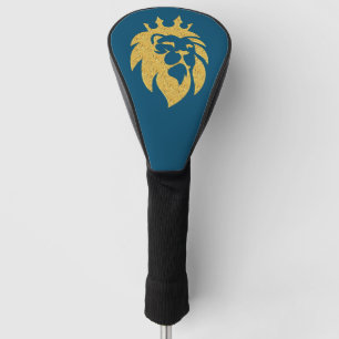 Lion With Crown - Gold Style 1 Golf Head Cover