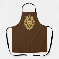 Lion With Crown - Gold Style 3