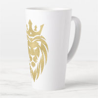 Lion With Crown - Gold Style 3