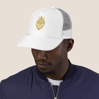 Lion With Crown - Gold Style 3 Trucker Hat