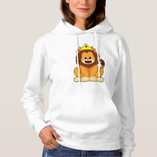 Lion with Crown Hoodie