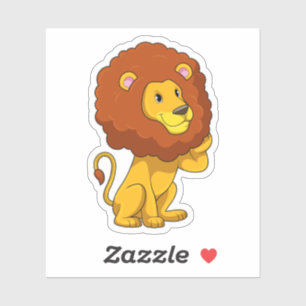 Lion with Curls