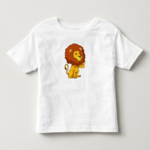 Lion with Curls Toddler T-Shirt