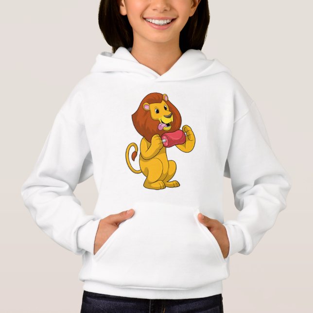 Lion with Meat (Front)