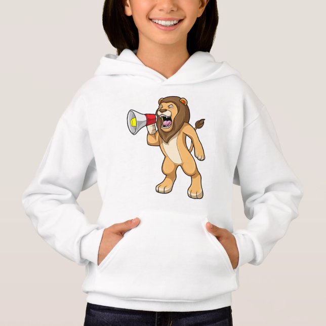 Lion with Microphone (Front)