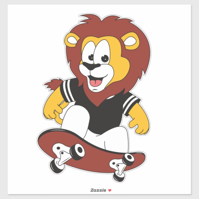 lion with skateboard (Sheet)