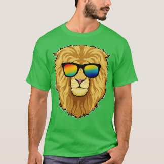 Lion with Sunglasses T-Shirt