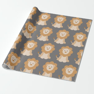 Lion Wrapping paper