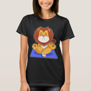 Lion Yoga Meditation Gymnastics T-Shirt