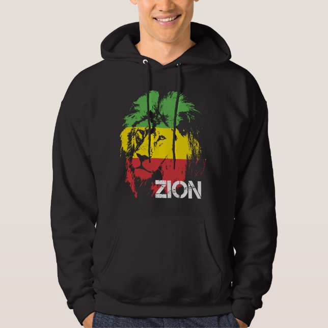 Lion Zion Hoodie (Front)