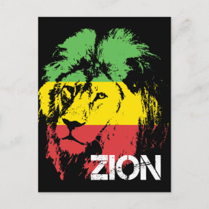 Lion Zion Postcard