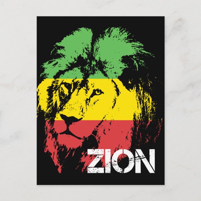 Lion Zion Postcard (Front)