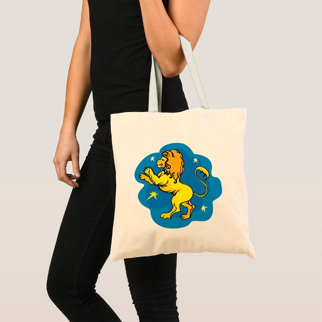 Lion Zodiac Tote Bag (Creator Uploaded)
